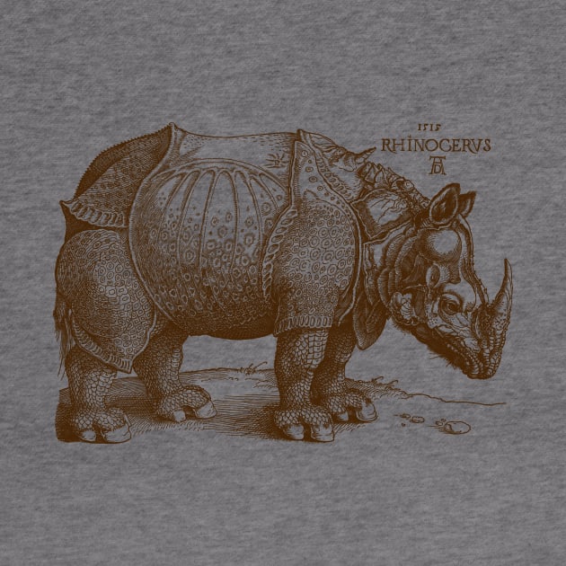 Albrecht Durer's Rhinoceros by Pixelchicken